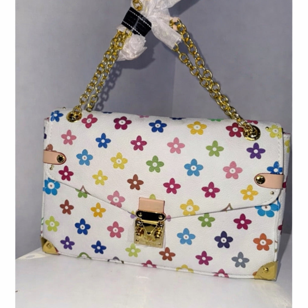 Multicolor Chain Handbag (#20)